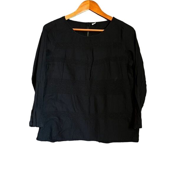 3 for $30! Old navy black blouse. Size medium - Picture 1 of 7
